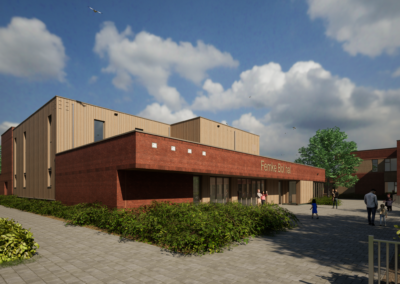 Nieuwbouw Amersfoort Schothorst sporthal